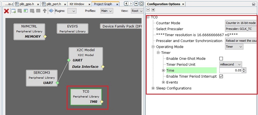 Configure TC0