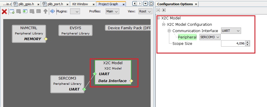 Configure X2C Model