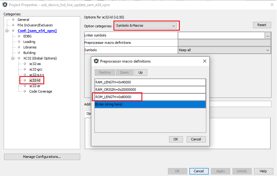 usb_bootloader_live_update_linker_setting