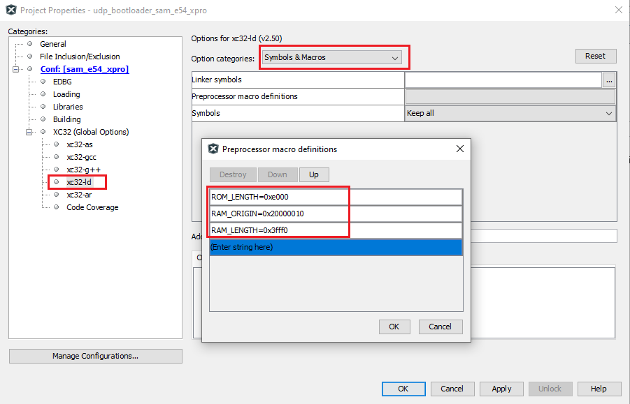 udp_bootloader_basic_linker_setting