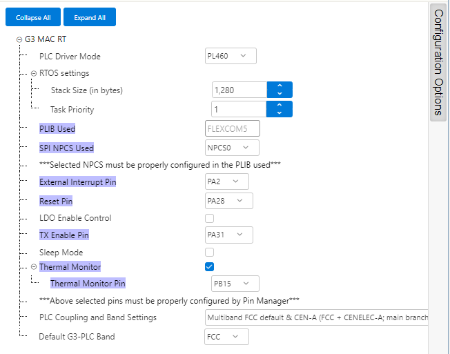 mccMACRTPL460ConfigOptions
