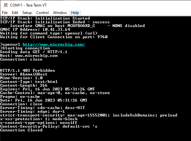 1.5 TCP/IP TCP Client Server AT24MAC