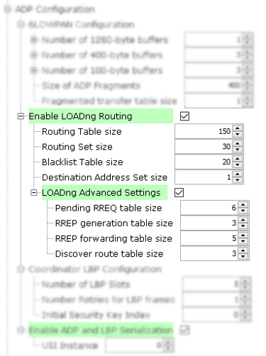 LOADng_configuration