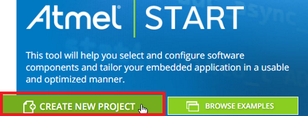 Getting Started with Atmel START Configuration Screens